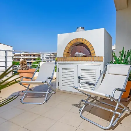 Sunny Penthouse,modern Amenities+aegean View
