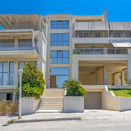 Sunny Penthouse,modern Amenities+aegean View アパート *