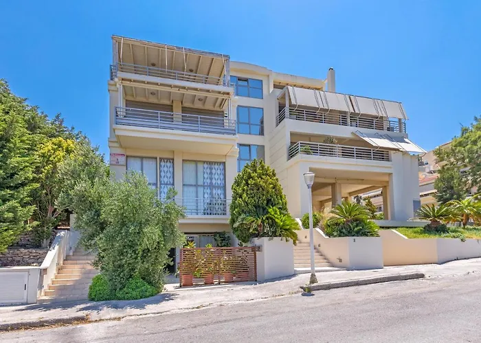 Sunny Penthouse,modern Amenities+aegean View